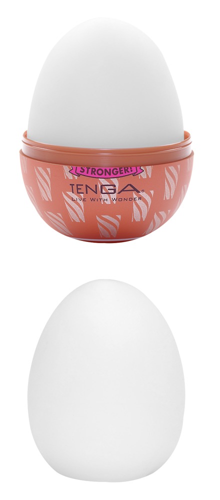 Tenga Egg Stronger «Cone» Einmal-Masturbator mit stimulierender Struktur (eckige Noppen)